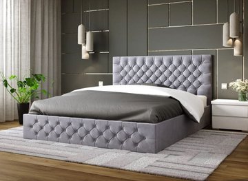 Двуспальная кровать Арбор Древ Калифорния сосна 160x190 см Ольха без подъёмного механизма — Morfey.ua