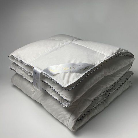 Ковдра Climate-comfort Royal Series сірий пух 160х215 см &mdash; Morfey.ua