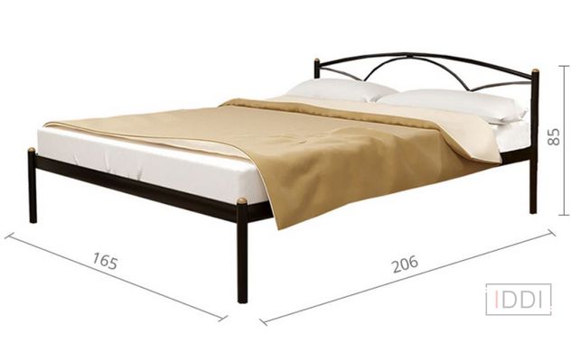 Односпальная кровать Метакам Палермо-1 (Palermo-1) 80x190 см Белый — Morfey.ua