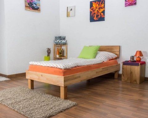 Кровать односпальная b107 Mobler 90x200 см &mdash; Morfey.ua