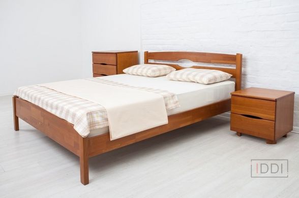Двоспальне ліжко Ліка Люкс Олімп 160x190 см Венге — Morfey.ua