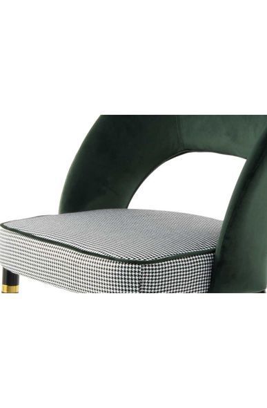 Стілець Dely TM525 / 2 Green / Gold &mdash; Morfey.ua