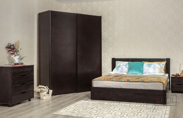 Полуторная кровать Олимп Катарина с подъемным механизмом 120x190 см Орех — Morfey.ua