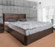 Полуторная кровать Олимп Катарина с подъемным механизмом 120x190 см Орех
