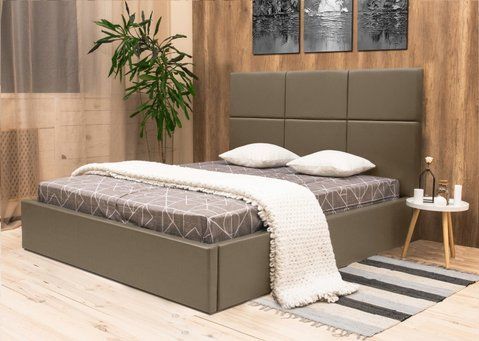 Полуторная кровать Corners Софт 140x190 см Без угловых ножек Ткань 1-й категории &mdash; Morfey.ua