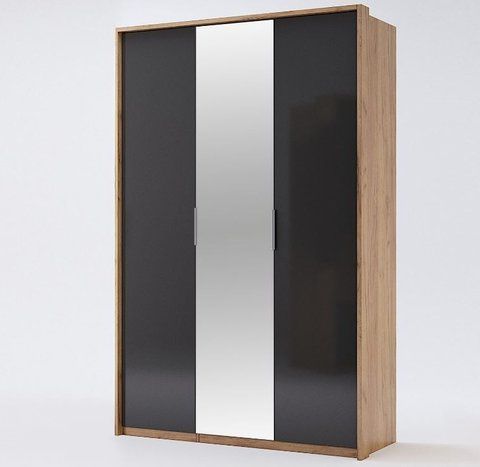 Шафа Луна 3Д з дзеркалом MiroMark 140x60 см &mdash; Morfey.ua