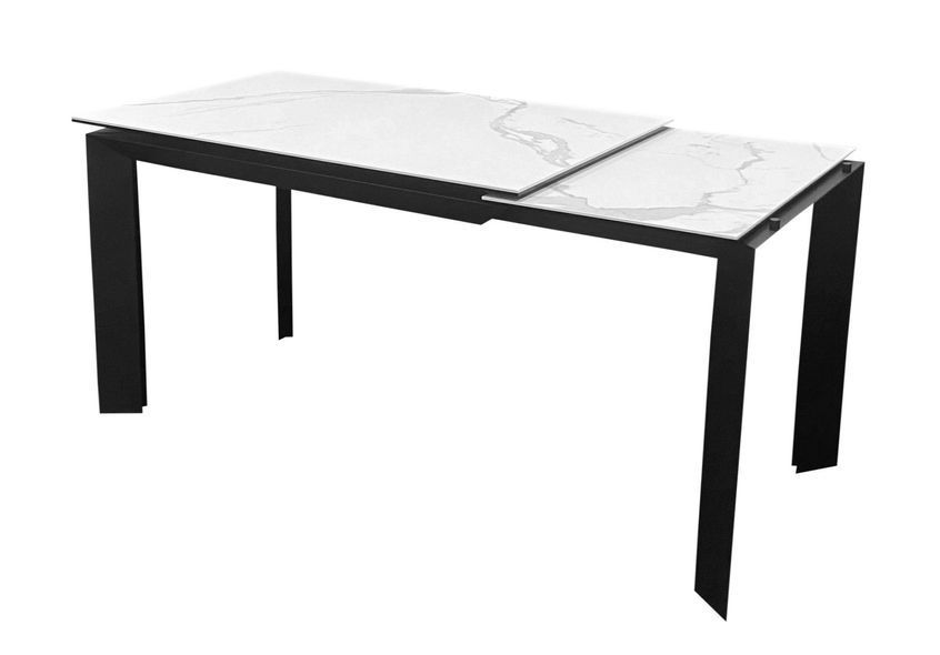 Vermont Staturario/black стол керамический 120-170 см &mdash; Morfey.ua