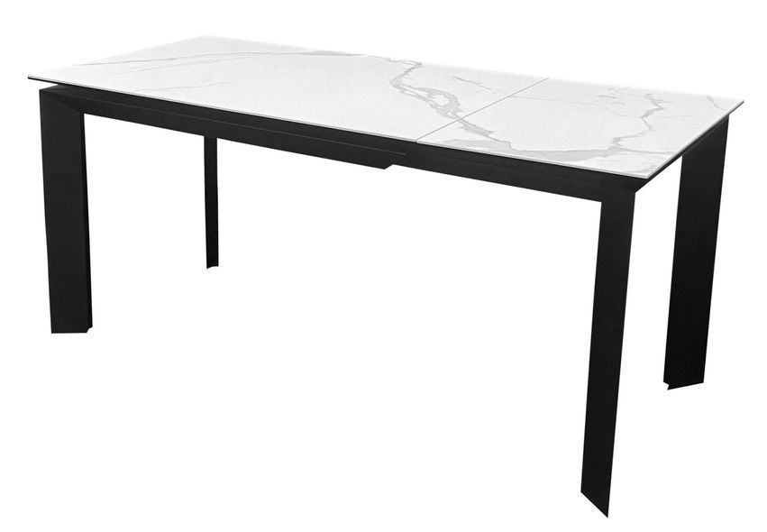 Vermont Staturario/black стол керамический 120-170 см &mdash; Morfey.ua