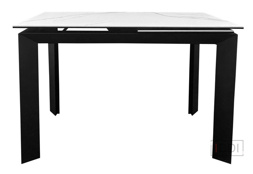 Vermont Staturario/black стол керамический 120-170 см — Morfey.ua