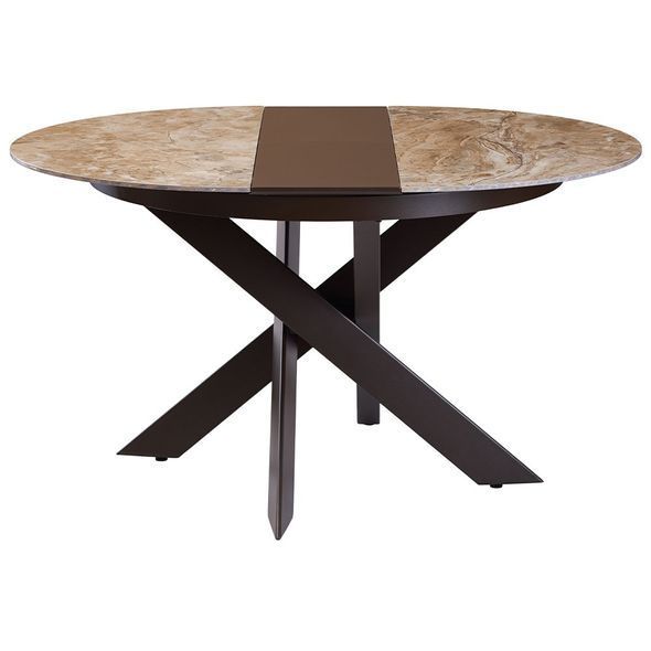 Moon Brown Marble стіл розкладний кераміка 110-140 см &mdash; Morfey.ua