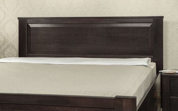 Полуторная кровать Оксфорд с филенкой и подъёмным механизмом Олимп 120x190 см Орех — Morfey.ua