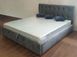 Полуторне ліжко Sonel Софія Люкс без ніші 120x190 см Тканина 1-ї категорії