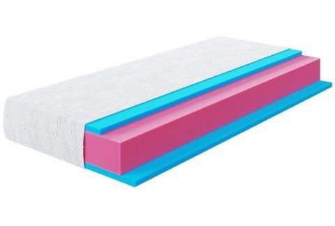 Матрас беспружинный HighFoam Zephyr Macaroon (Зефир Макарун) 80x190 см &mdash; Morfey.ua