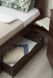 Односпальная кровать Нова с ящиками Олимп 80x190 см Орех