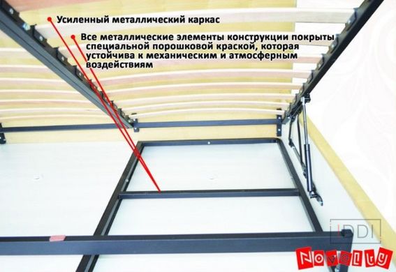Кровать Промо Novelty 90x200 см Без механизма Ткань 1-й категории — Morfey.ua