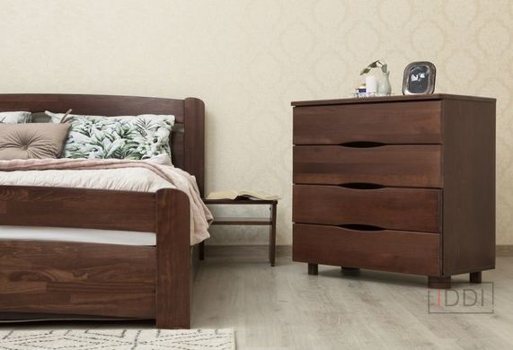 Односпальная кровать Нова с ящиками Олимп 80x190 см Орех — Morfey.ua