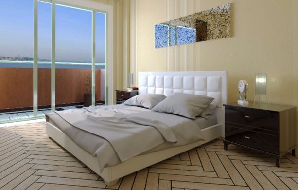 Ліжко Спарта Novelty 120x200 см Без механізму Тканина 1-ї категорії — Morfey.ua