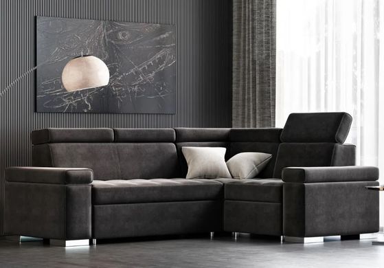 Диван Дастер кутовий Daniro 125x195 см Тканина 1-ї категорії &mdash; Morfey.ua