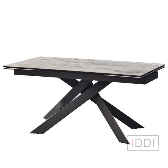 Gracio Light Grey стіл розкладний кераміка 160-240 см — Morfey.ua