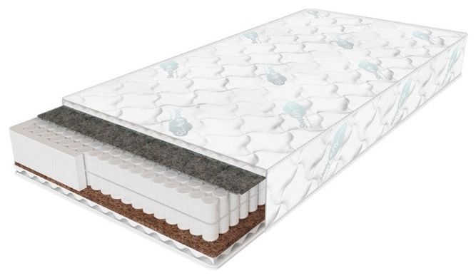 Матрац пружинний Sleep&Fly Daily 2в1 SF жаккард 120x200 см &mdash; Morfey.ua