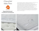 Нанаматрасникник-чехол водонепроницаемый Люкс BRN QUILTED LUXURY MATTRESS PROTECTOR 90x200 см