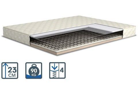 Матрас каркасный на пружинном блоке Bonnel MatroLuxe 80x200 см &mdash; Morfey.ua