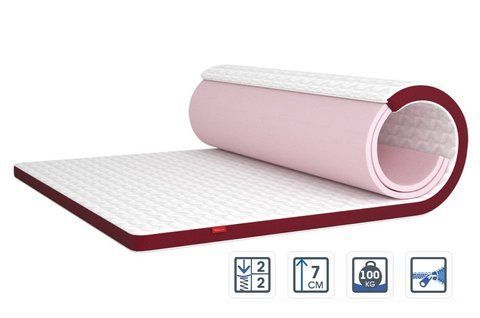 Топпер MatroLuxe Flip Granat/Гранат 160x200 см &mdash; Morfey.ua