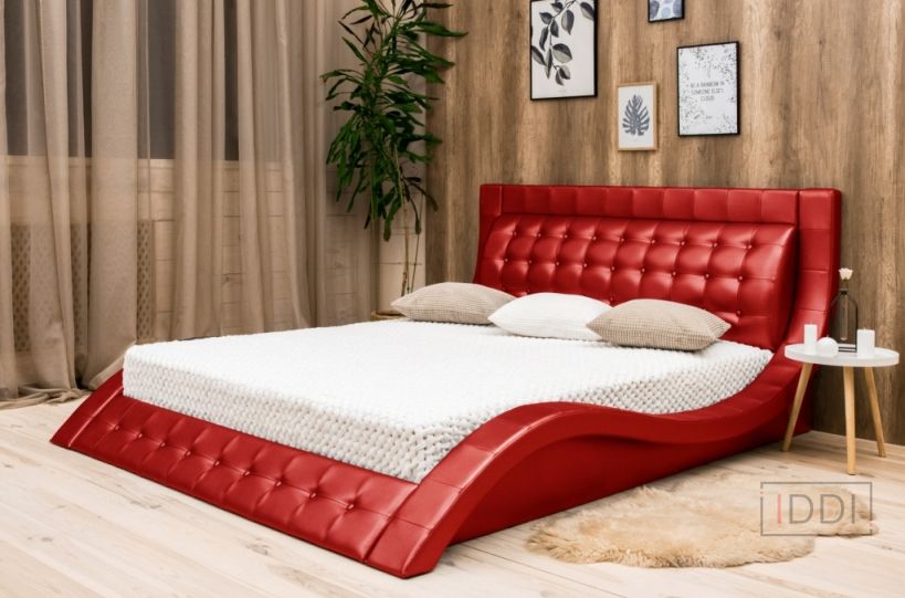 Полуторне ліжко Corners New Line з підйомним механізмом 140x190 см Тканина 1-ї категорії — Morfey.ua