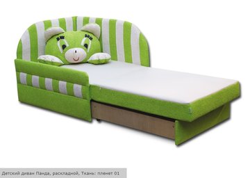 Диван дитячий Панда з подушкою Віка 80x190 см Тканина 1-ї категорії — Morfey.ua