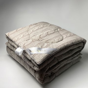 Одеяло из овечьей шерсти во фланели 220х240 см — Morfey.ua