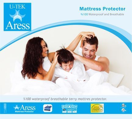 Наматрасник Aress Premium на резинках по углам U-Tek 60x120 см (AE60120) &mdash; Morfey.ua