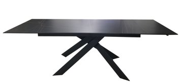 Gracio Lofty Black стіл розкладний кераміка 160-240 см — Morfey.ua