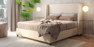 Полуторная кровать Woodsoft Leon с подъемным механизмом 140x190 см — Morfey.ua