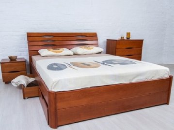 Ліжко Маріта Люкс з ящиками Аурель — Morfey.ua
