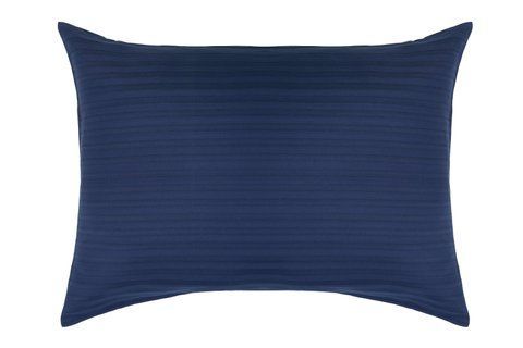 Наволочка на молнии Good-Dream страйп-сатин Dark Blue 70x70 (GDPCSSDB7070) &mdash; Morfey.ua