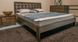 Полуторная кровать Олимп Сити Премиум без изножья 120x190 см Орех