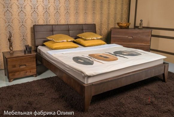 Полуторне ліжко Делі Олімп 120x190 см Горіх — Morfey.ua