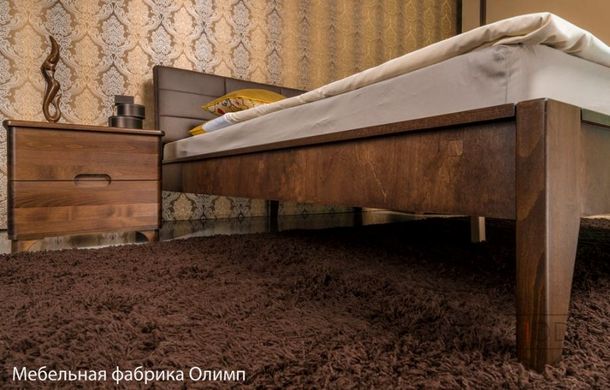 Полуторная кровать Олимп Дели 120x190 см Орех — Morfey.ua