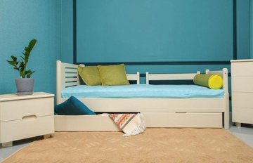 Ліжко Марго дитяче Олімп 80x190 см Фісташка — Morfey.ua