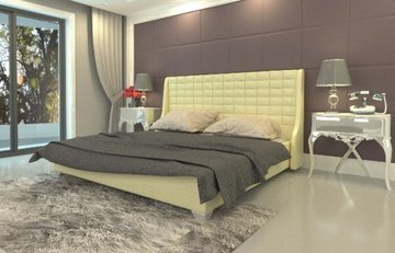 Ліжко Медіна Novelty 120x200 см Без механізму Тканина 1-ї категорії — Morfey.ua