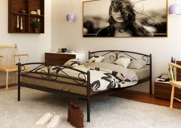 Односпальне ліжко Метакам Верона-2 (Verona-2) 80x190 см Білий — Morfey.ua