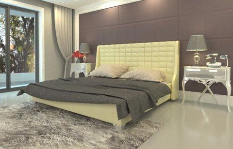 Кровать Медина Novelty 120x200 см Без механизма Ткань 1-й категории &mdash; Morfey.ua