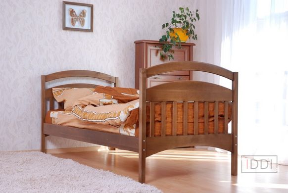Кровать Арина подростковая Venger (Венгер) 80x190 см Бук под лаком — Morfey.ua