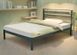 Односпальне ліжко Метакам Лекс-1 (Lex-1) 80x190 см Білий
