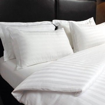 Комплект постельного белья Jefferson Sateen white Stripe Boston — Morfey.ua