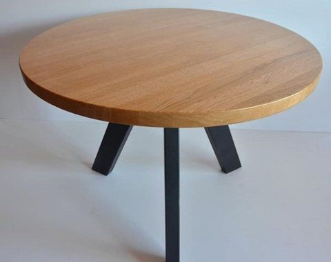 Стол кофейный круглый Sergio Stalliere 100x100 см &mdash; Morfey.ua