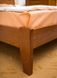 Полуторная кровать Олимп Сити Интарсия без изножья 120x190 см Орех
