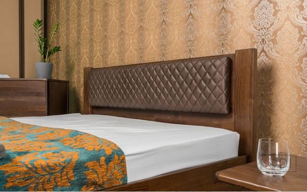 Полуторная кровать Олимп Грейс с подъемным механизмом 120x190 см Орех — Morfey.ua