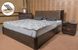 Полуторная кровать Олимп Грейс с подъемным механизмом 120x190 см Орех
