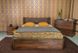 Полуторная кровать Олимп Грейс с подъемным механизмом 120x190 см Орех